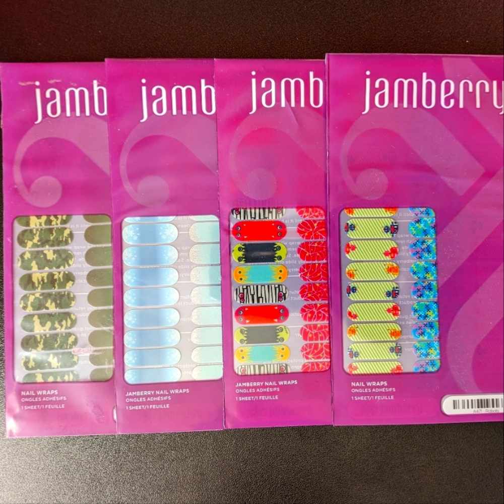Jamberry Girls nail wraps, set of 4 (not adult size)
